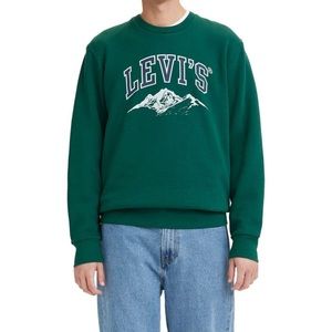 LEVI- Green Crewneck